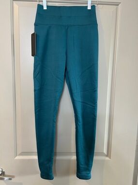 90 Degree By Reflex Deep Teal Performance Leggings